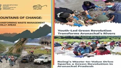 Arunachal: Centre Recognises YMCR’s River Cleanup Efforts