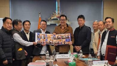 Dy CM Chowna Mein Reviews Hydropower Projects in Arunachal