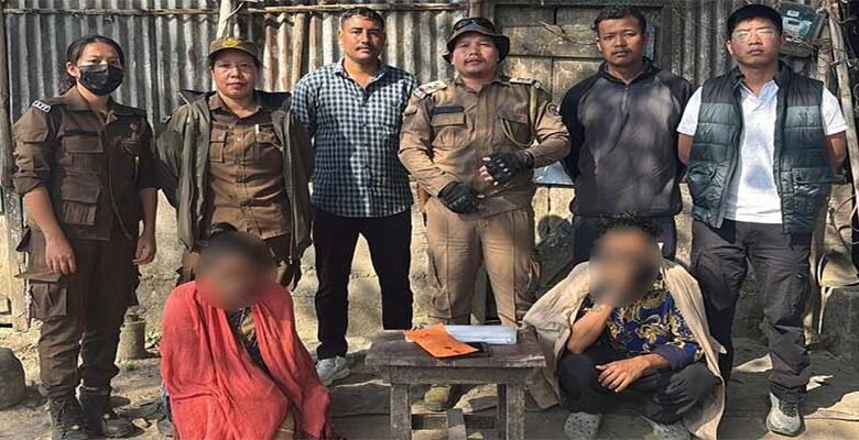 Arunachal: East Siang Police Seize 69.95g Ganja, Two Held