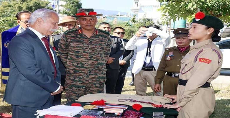 Arunachal: Governor Interacts with NCC Cadets at Itanagar Camp