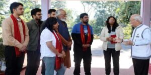 IIM Ahmedabad Shodhyatra Team Meets Arunachal Governor