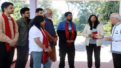 IIM Ahmedabad Shodhyatra Team Meets Arunachal Governor