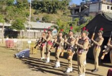 Arunachal: NCC CATC-134 Camp Begins at Himalayan University