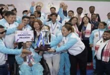 Team Arunachal Wins Record 84 Medals in NE Para Games 2025