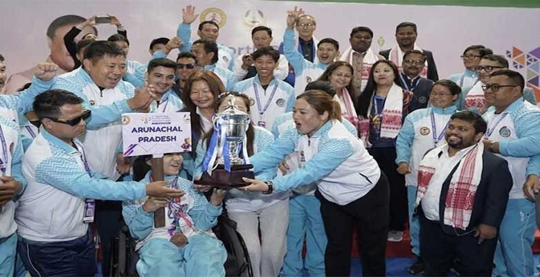 Team Arunachal Wins Record 84 Medals in NE Para Games 2025