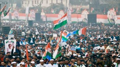 Congress Holds ‘Vote Chor, Gaddi Chhod’ Rally