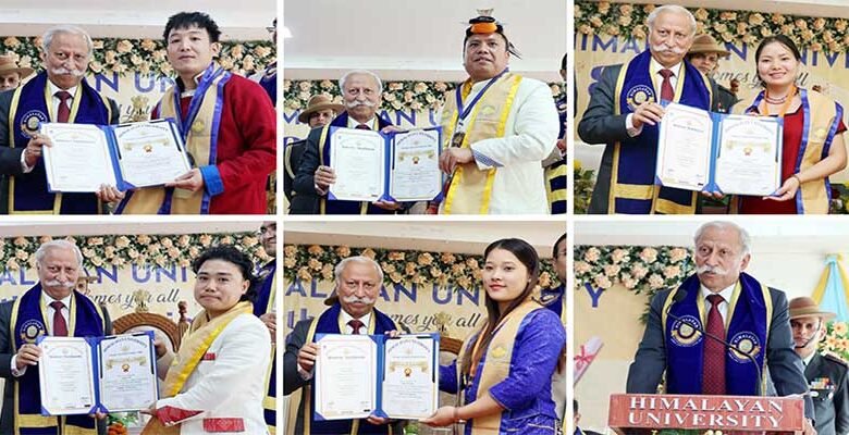 Arunachal: Governor Graces Himalayan University Convocation
