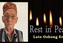 Arunachal Icon Oshong Ering Laid to Rest