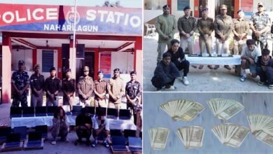 Arunachal: Naharlagun Police Bust Fake Cash Racket, Recover Laptops, Bike