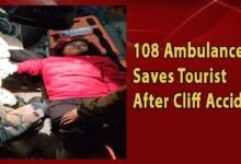 Arunachal: 108 Ambulance Saves Tourist After Cliff Accident