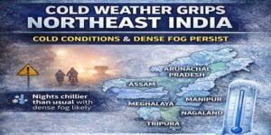 Cold Weather Grips Northeast India