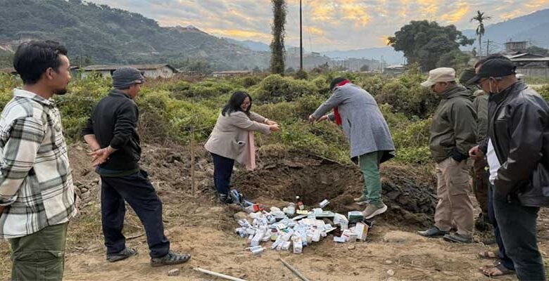 Arunachal: Expired Medicines Seized in Daporijo Town Raid