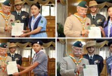 Arunachal: Governor Confers BSG Rajya Puraskar at Lok Bhavan