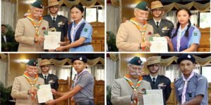 Arunachal: Governor Confers BSG Rajya Puraskar at Lok Bhavan