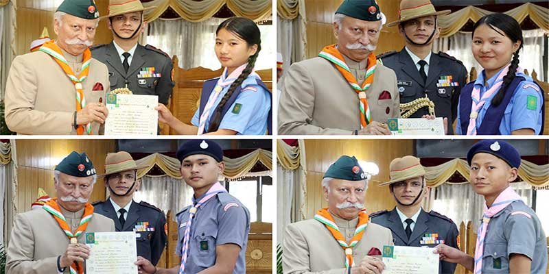 Arunachal: Governor Confers BSG Rajya Puraskar at Lok Bhavan