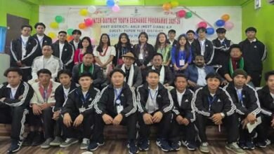 Arunachal: Inter-District Youth Exchange Begins in Aalo