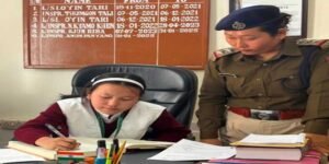Arunachal: KGBV Student Leads WPS Pasighat on Girl Child Day