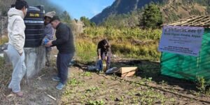 Arunachal: KVK Anjaw Trains Farmers on Drip Irrigation