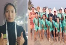 Arunachal Women Dominate at Khelo India Beach Games