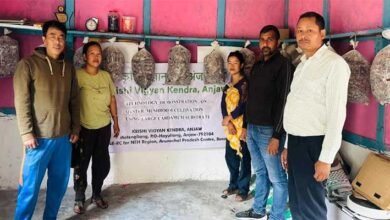 Arunachal: KVK Anjaw Promotes Oyster Mushroom Cultivation