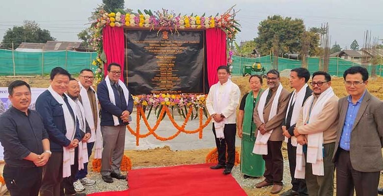 Arunachal: Pema Khandu Lays Foundation Stone for Govt Quarters in Namsai