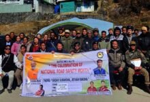 Arunachal: Road Safety Awareness Programme Held in Tawang