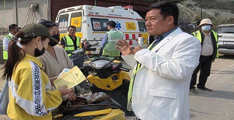 Arunachal: Road Safety Month Campaign Concludes in Papum Pare