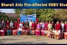 Arunachal: Seva Bharati Aids Fire-Affected KGBV Students