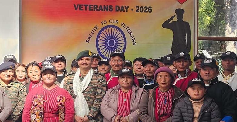 Arunachal: Veterans’ Day Observed with Solemnity at Tawang
