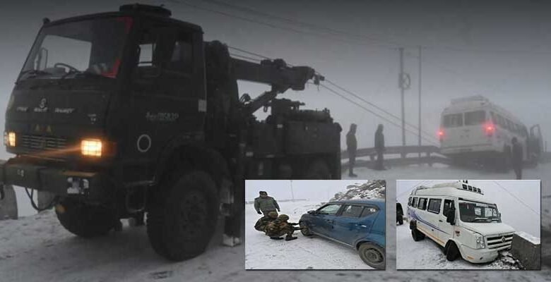 Arunachal: Army Evacuates Stranded Travellers at Sela Top