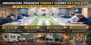 Arunachal Cabinet clears major health, safety reforms