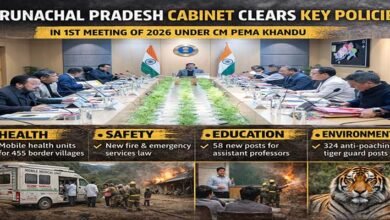 Arunachal Cabinet clears major health, safety reforms