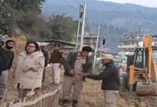 Arunachal: Illegal structures evicted along highway in Daporijo