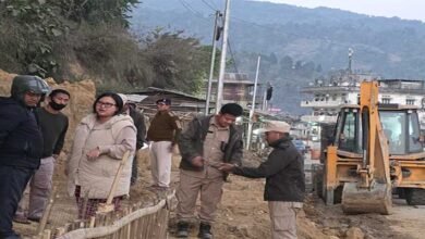 Arunachal: Illegal structures evicted along highway in Daporijo