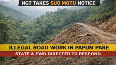 Arunachal: NGT Seeks Response on Alleged Illegal Road Work in Papum Pare
