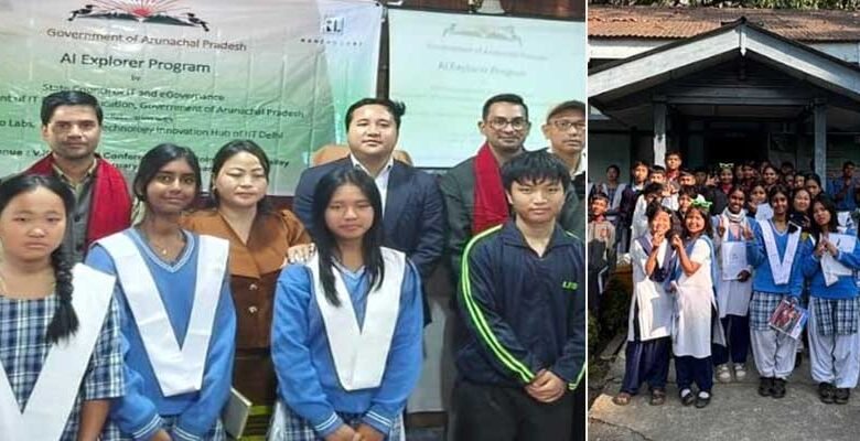 Arunachal: AI Explorer Training Begins in Roing School Students