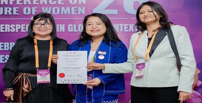 Arunachal Scholar Wins Global Award in Bali