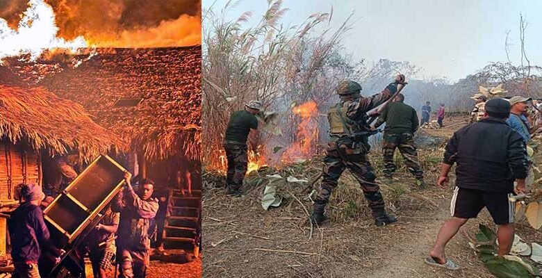 Arunachal: Assam Rifles Contain Two Fire Incidents in Khonsa