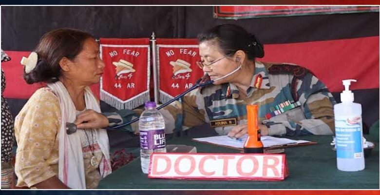 Assam Rifles Holds Medical Camp in Soha Village