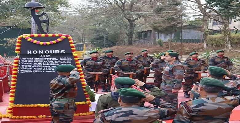 Arunachal: Assam Rifles Honours Fallen Soldier at Khonsa