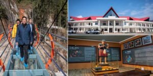 Arunachal: Khandu inaugurates Sky Walk, Roller Coaster Near Matu Waterfall