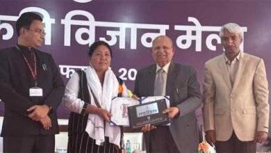 Arunachal: Chochi Meyor Conferred Innovative Farmer Award