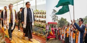 Arunachal: Chowna Mein Attends Chaupal, Flags Off Tractor Rally