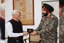 DG BRO Calls on Arunachal Pradesh Governor