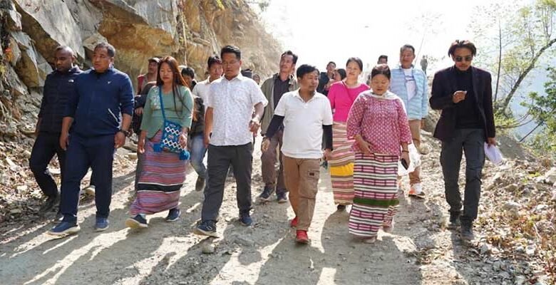 Arunachal: Dasanglu Pul Reviews VVP Road Work in Anjaw