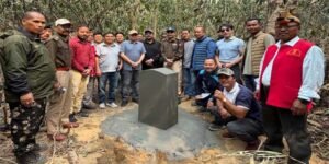 First Assam – Arunachal Border Pillar Installed at Seijosa