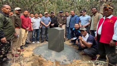 First Assam – Arunachal Border Pillar Installed at Seijosa