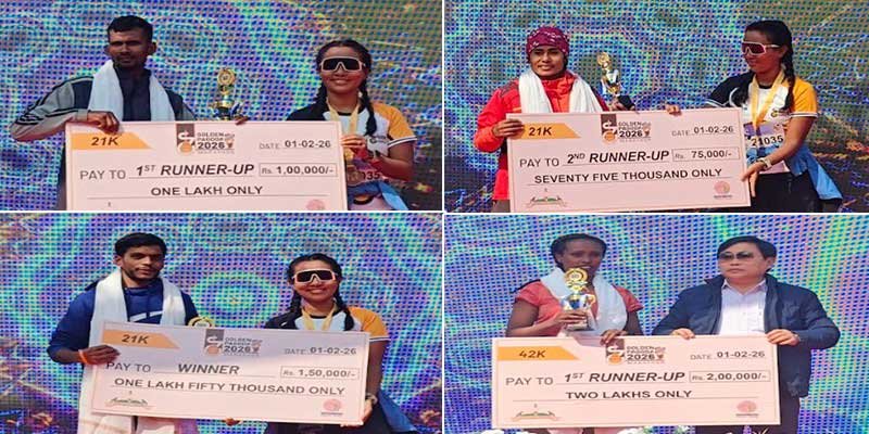 Arunachal: Golden Pagoda Marathon 2.0 Draws Global Runners