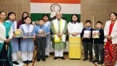 Arunachal: Governor Donates Library Books to Oju Mission Children