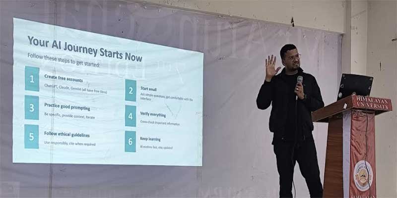 Arunachal: Himalayan University Hosts AI Awareness Programme